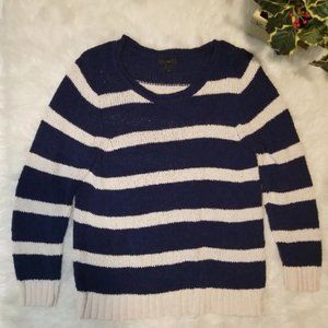 J. CREW - Stripe Crewneck Sweater (M1-38)